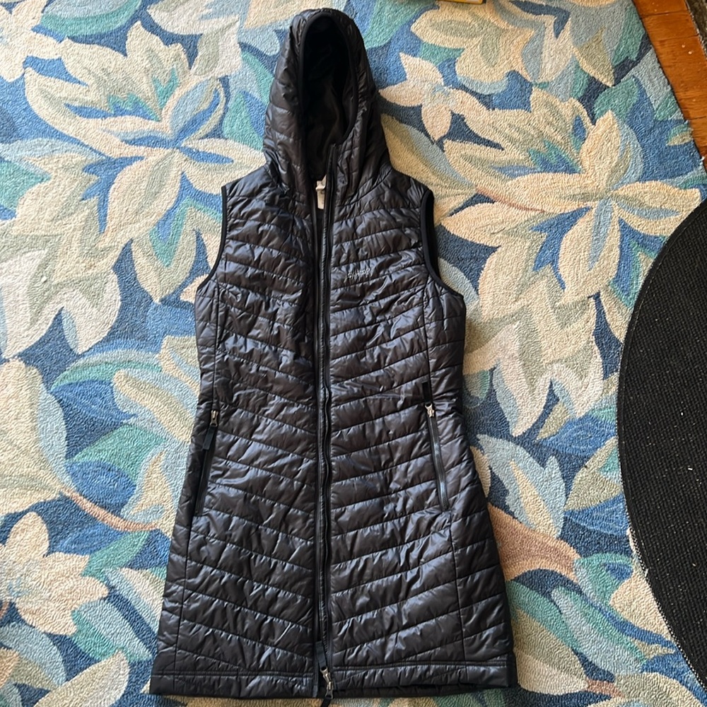 Women's Black Quilted Vest